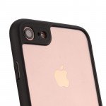 Wholesale iPhone 7 Plus Slim Clear Hybrid Case (Black)